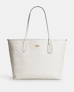 City Tote Bag In Signature Canvas