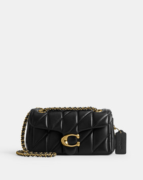 حقيبة كتف تابي 20 بحياكة مبطنة