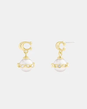 Signature Pearl Drop Earrings