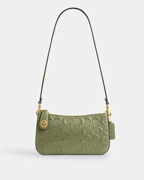 Penn Shoulder Bag In Signature Leather 21
