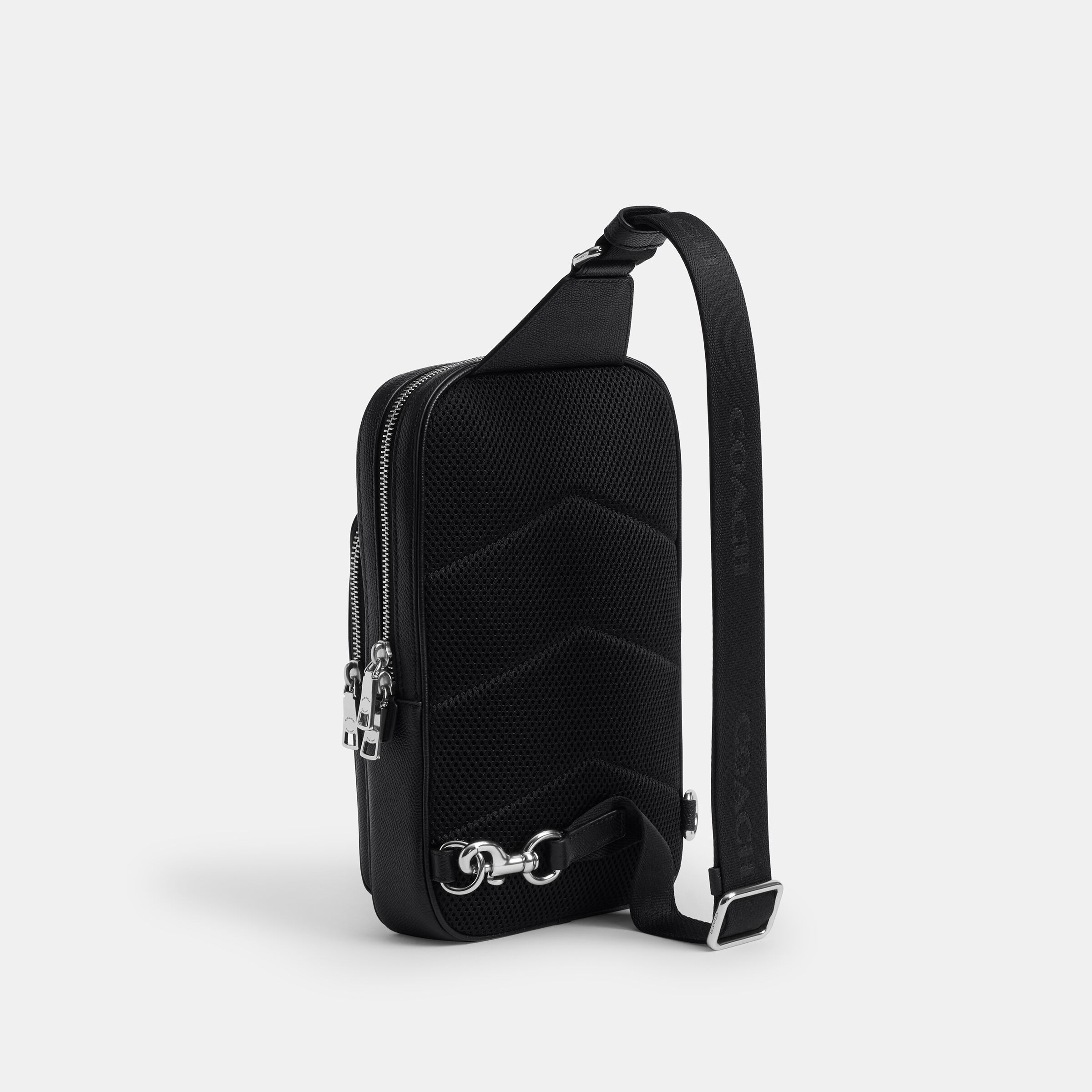 Buy COACH Felix Sling Bag In Signature Canvas Black Online in UAE