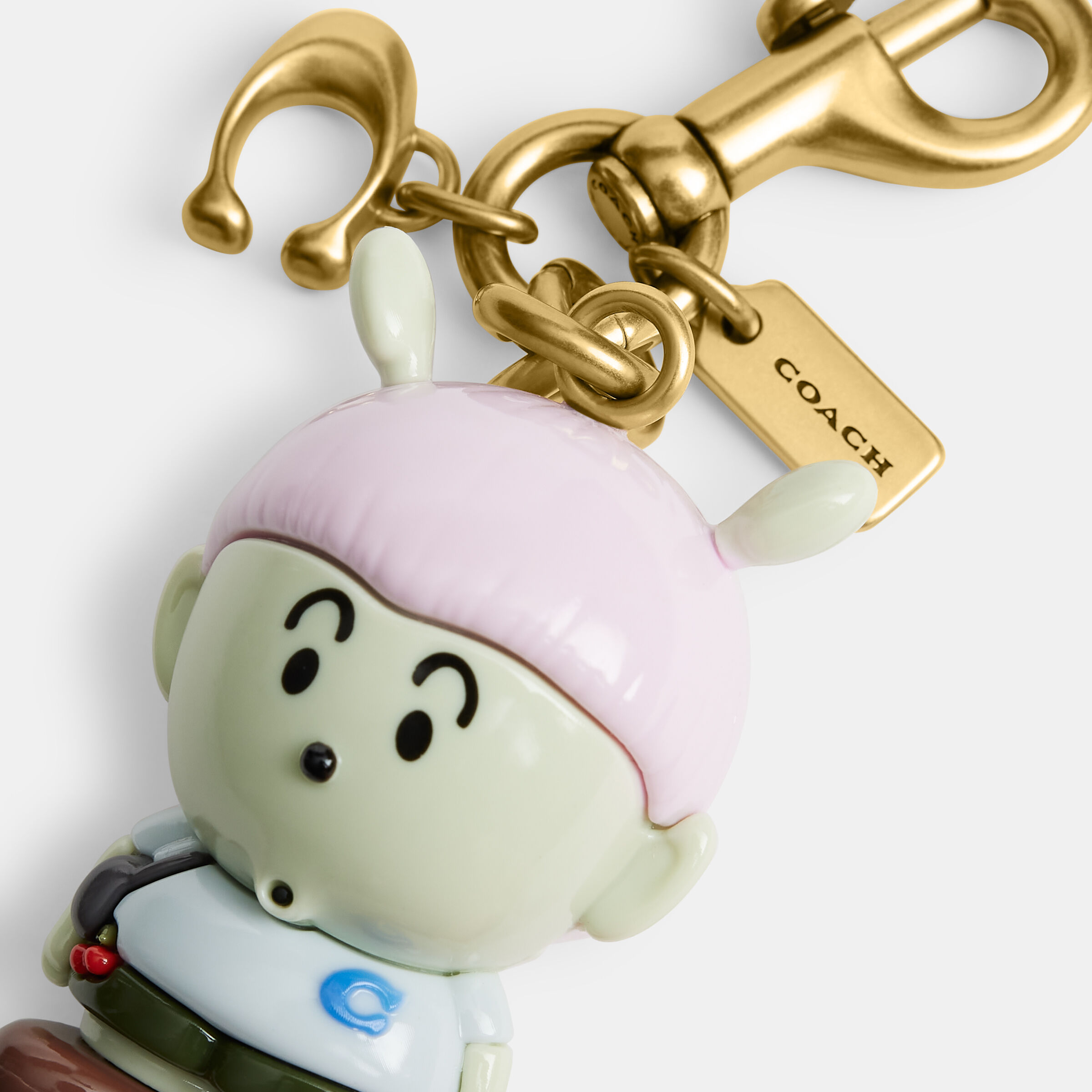 Buy COACH Brain Dead Xerx Alien Bag Charm Multi Colour Online in UAE