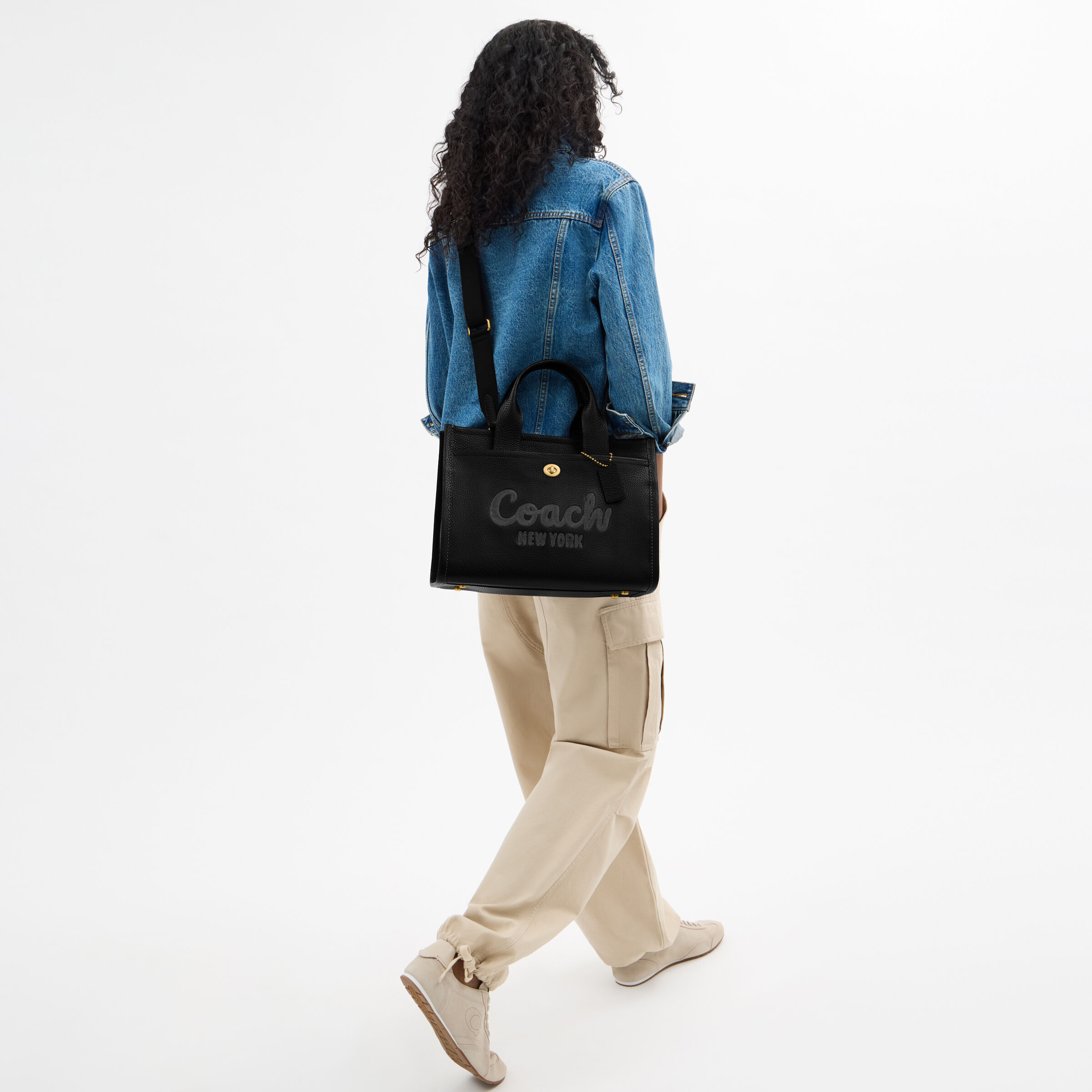 ★COACH★ Cargo Tote Bag34★Black★ COACH® | Cargo Tote Bag
