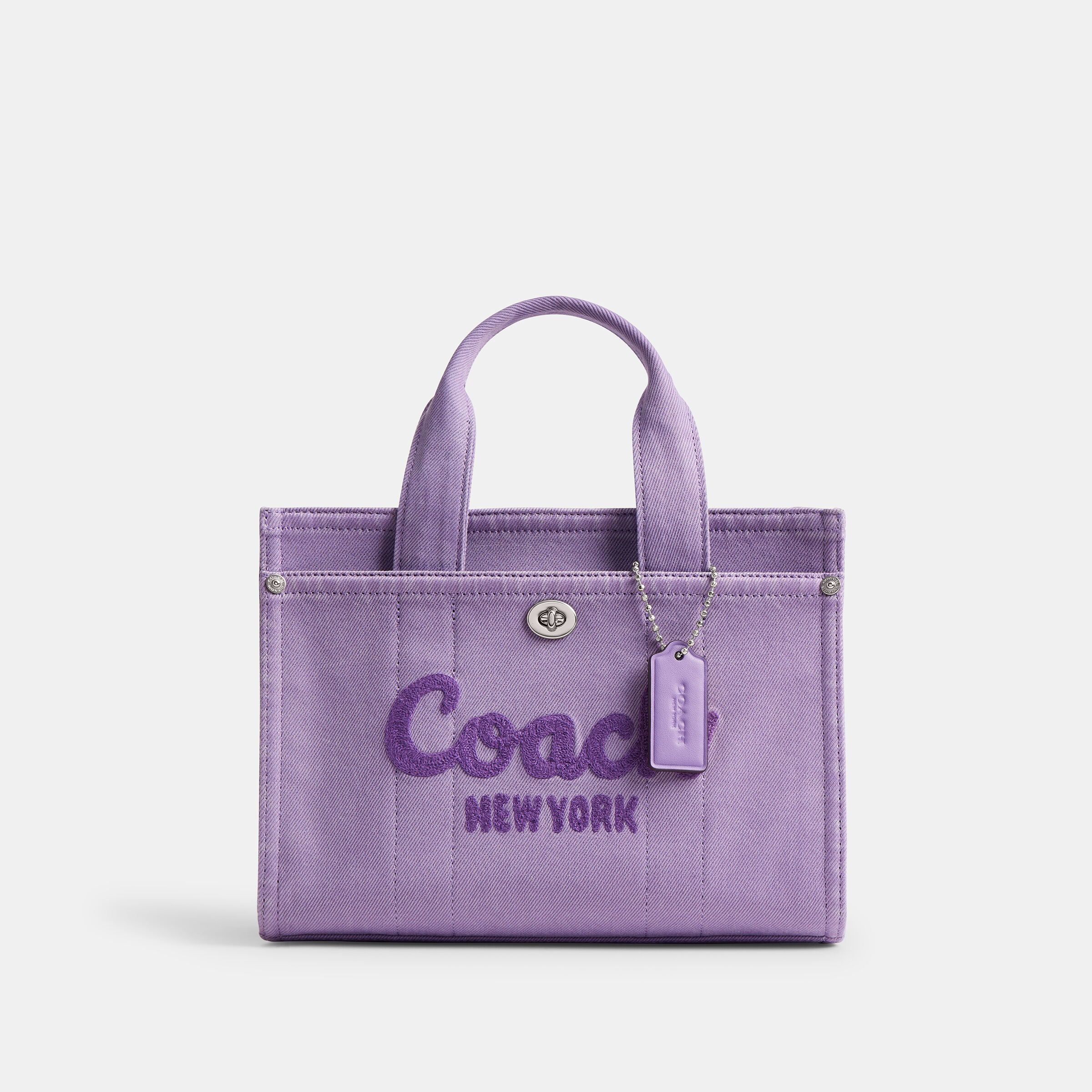 Buy COACH Cargo Tote Bag 26 Purple Online in UAE
