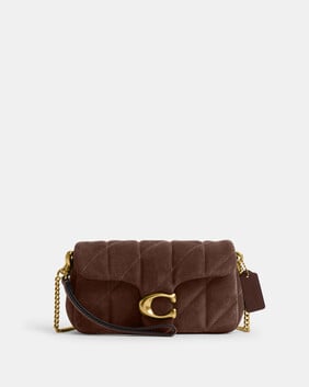 Tabby Chain Crossbody Bag 19 With Quilting
