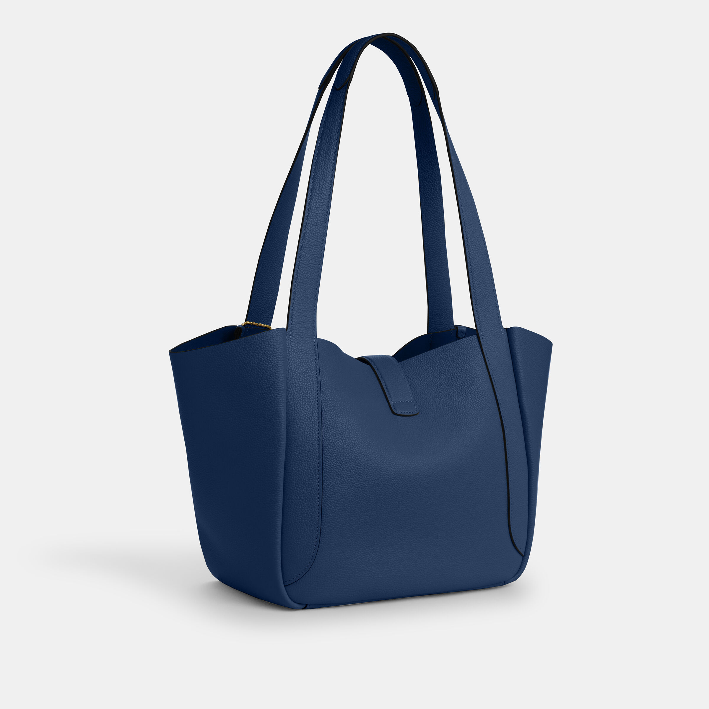 Buy COACH Hadley Turnlock Tote Bag Dark Blue Online in UAE