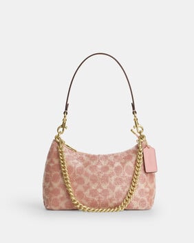 Teri Shoulder Bag In Signature Satin