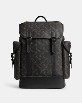 Hitch Backpack With Horse And Carriage Print 31