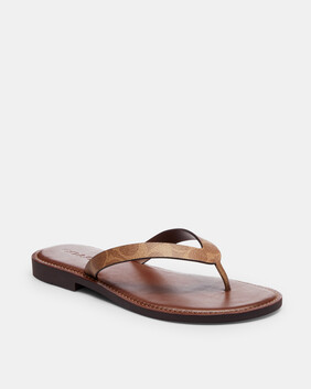 Brianna Flip Flop In Signature Canvas