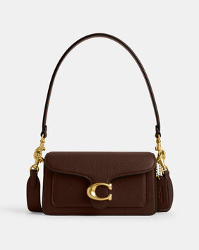 Polished Pebble Leather Tabby Shoulder Bag 20 Refresh