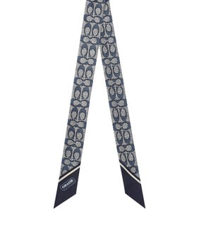 Vintage Signature Print Silk Scarf