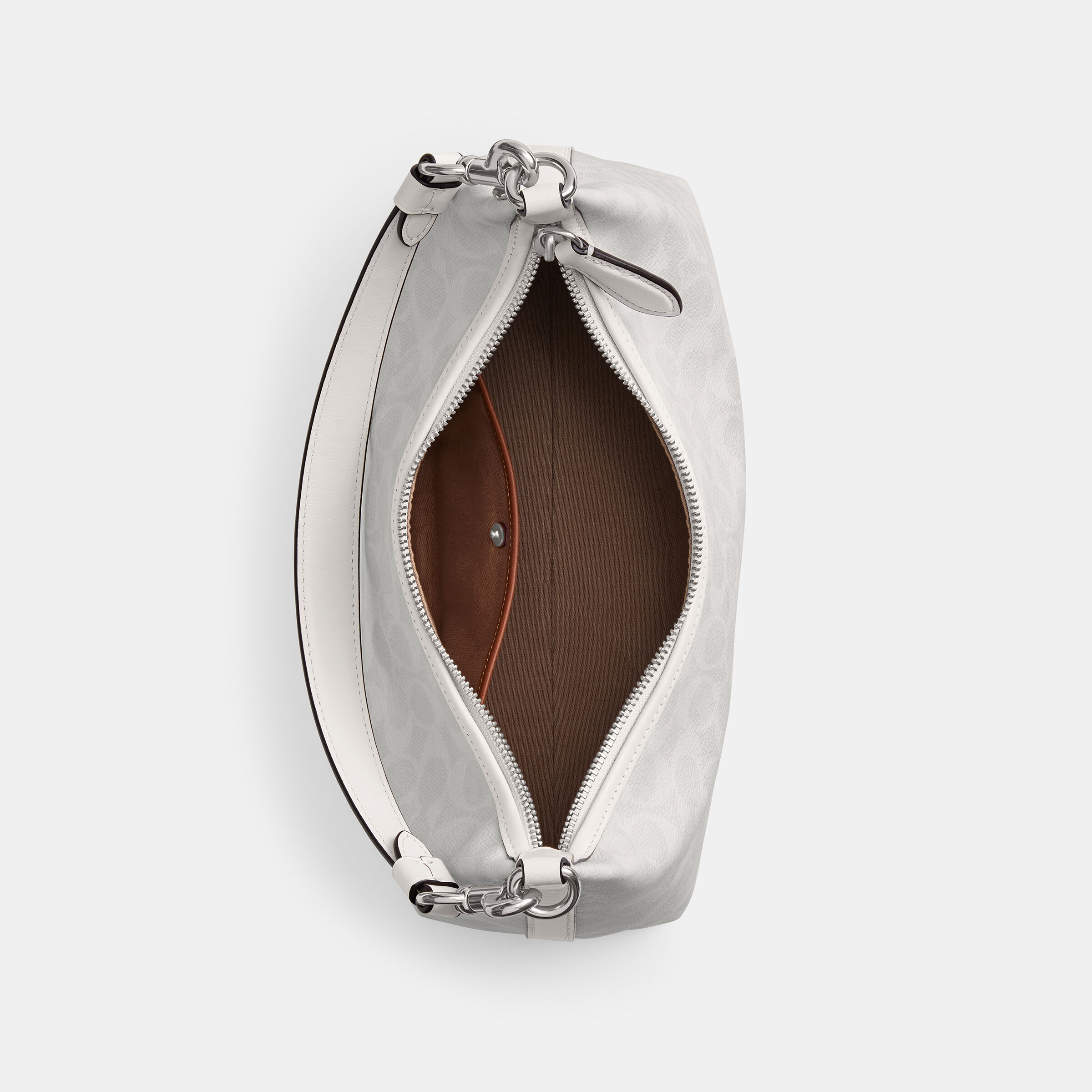 Buy COACH Juliet Shoulder Bag In Signature Canvas WHITE Online in UAE