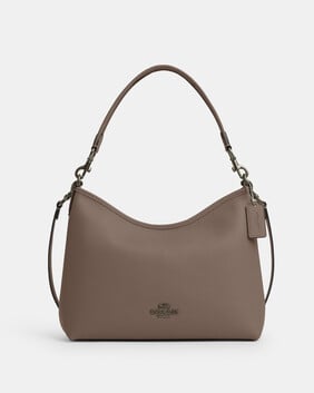 Laurel Shoulder Bag In Lux Pebble Leather