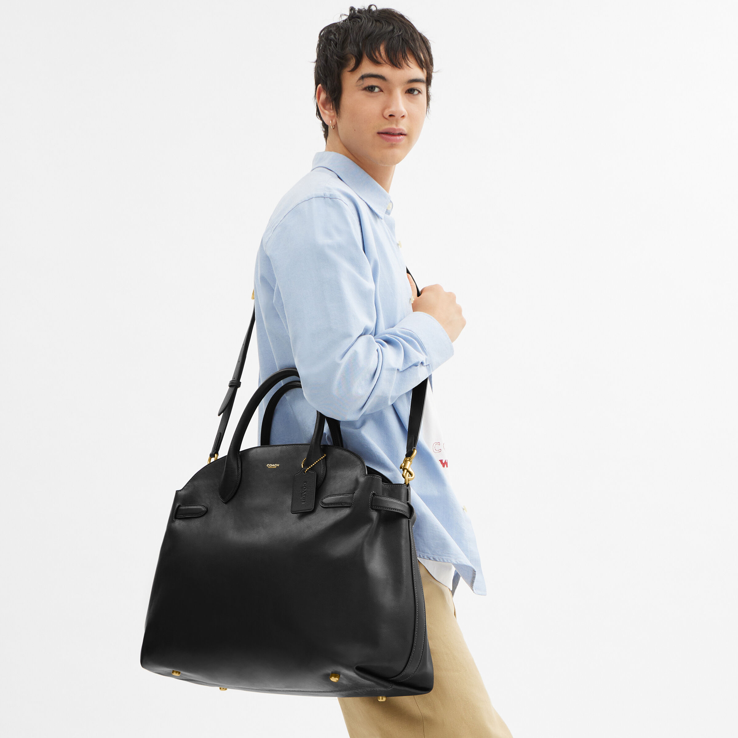Buy COACH Soft Empire Carryall Bag 48 BLK Online in UAE