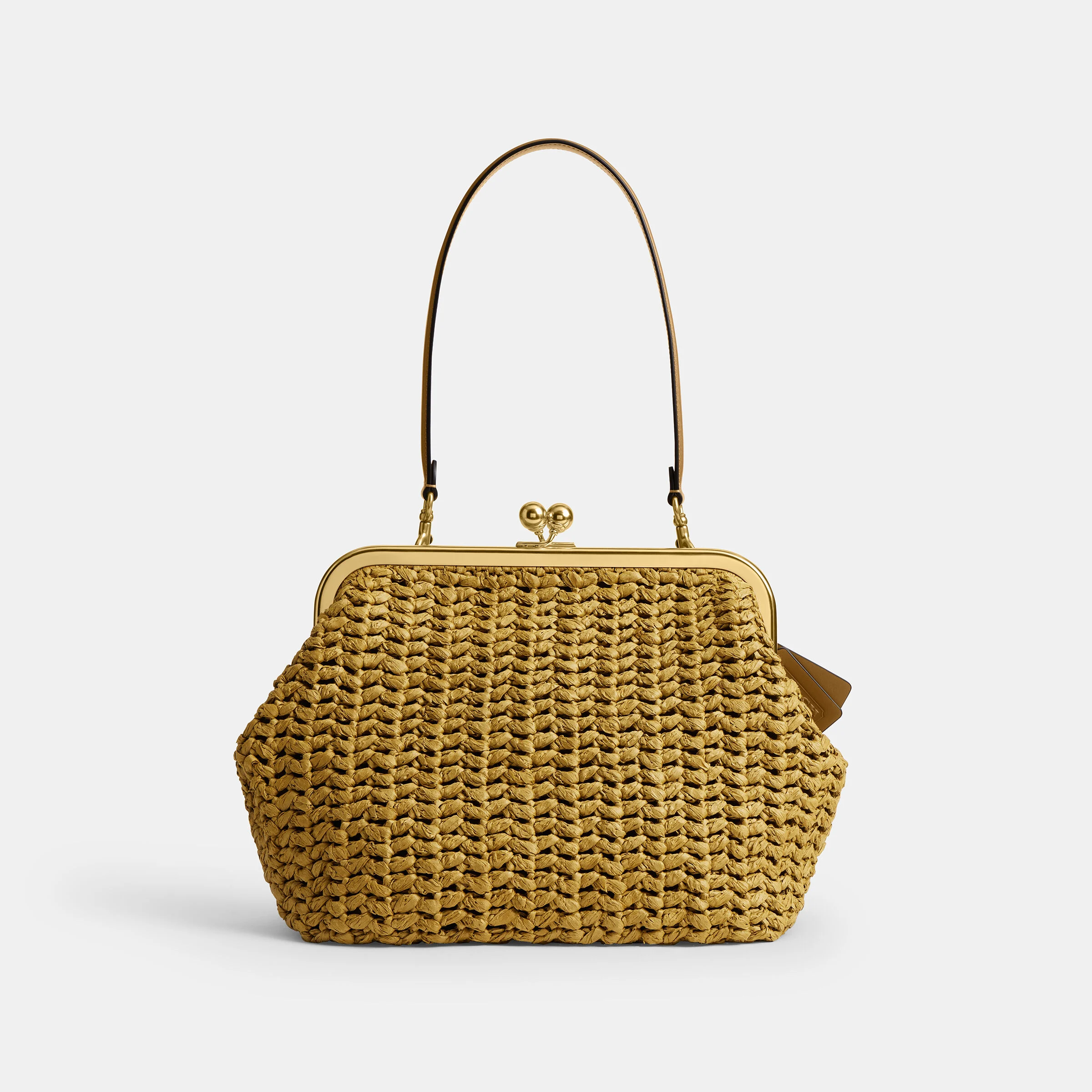 Buy COACH Kisslock Frame Bag 27 Open Green Online in UAE