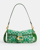 Brain Dead Soft Tabby Shoulder Bag 26 In Signature Jacquard