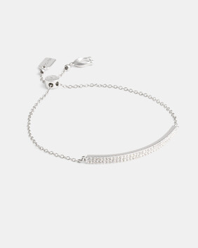 Pavé Bar Slider Bracelet